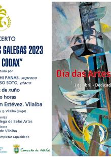 Día das Artes Galegas 2023. Martín Codax