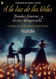 Concierto de Piano y Violín  a la Luz de las Velas