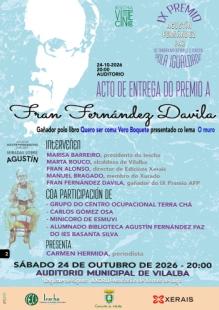 IX PREMIO AGUSTÍN FERNÁNDEZ PAZ